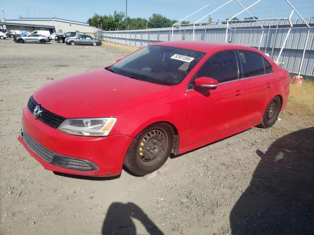 Lot #2538097309 2014 VOLKSWAGEN JETTA SE salvage car