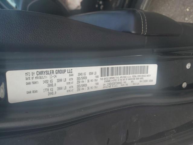 2015 Dodge Durango Citadel VIN: 1C4RDHEG9FC689463 Lot: 55262134