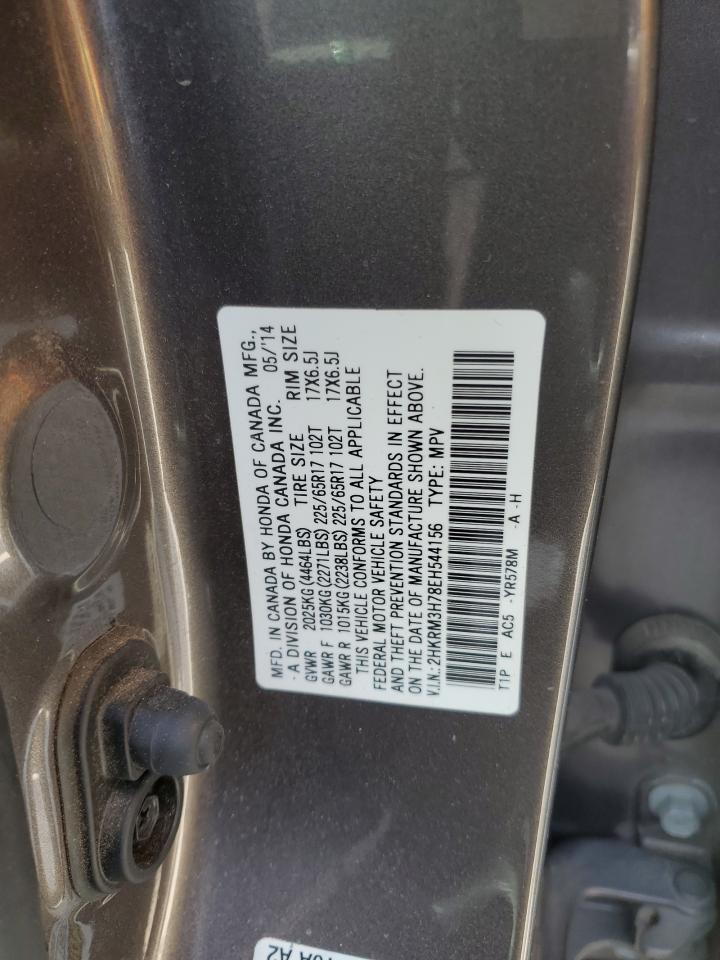 2HKRM3H78EH544156 2014 Honda Cr-V Exl