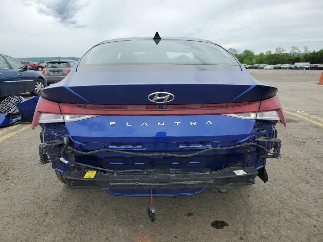 2021 Hyundai Elantra Sel VIN: 5NPLM4AGXMH013738 Lot: 53540114