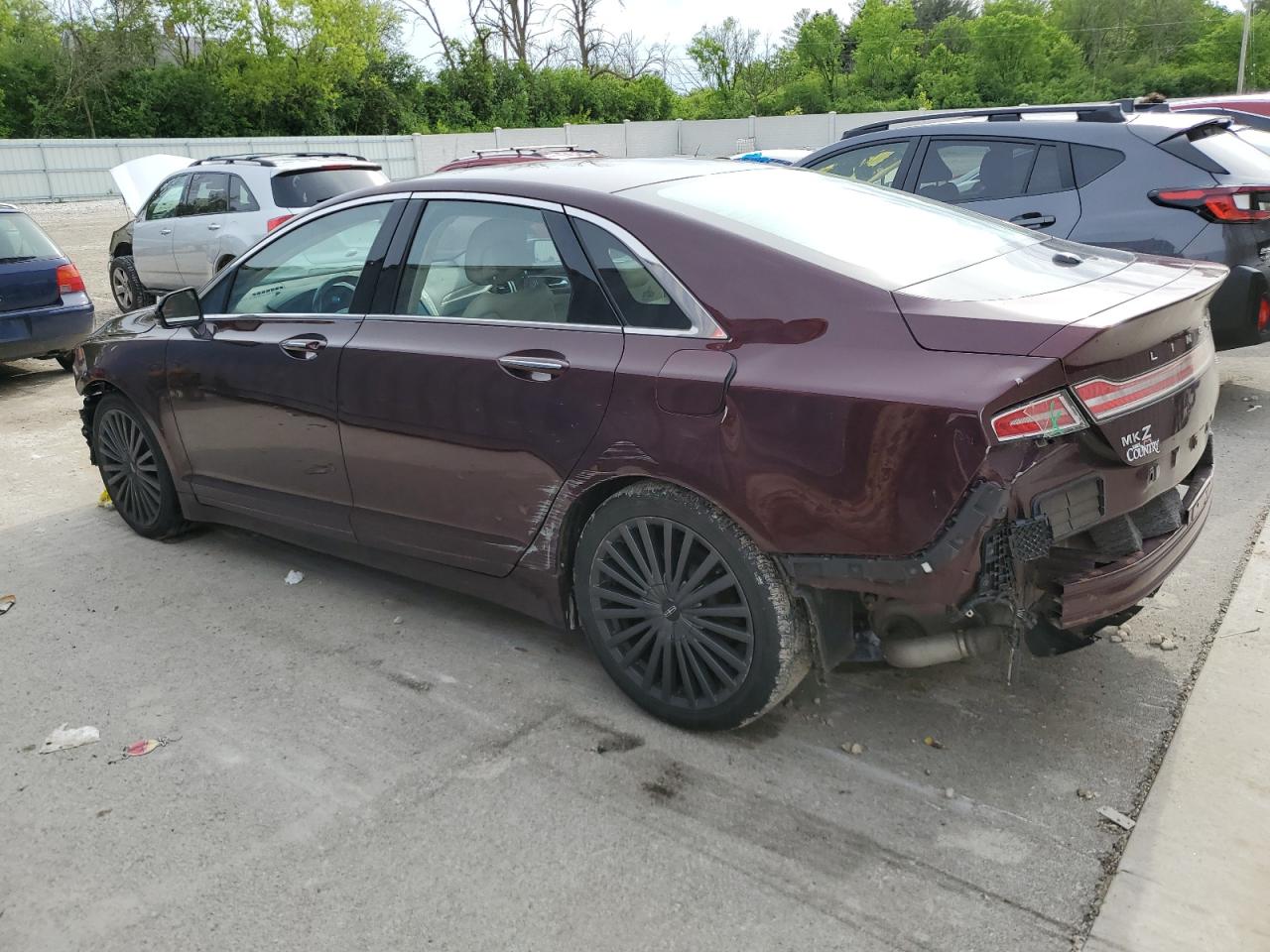 2017 Lincoln Mkz Reserve vin: 3LN6L5EC1HR654840