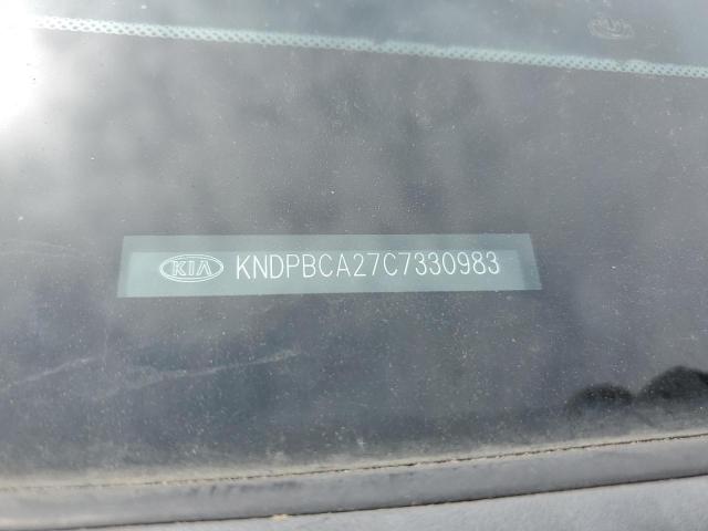 2012 Kia Sportage Lx VIN: KNDPBCA27C7330983 Lot: 53711904