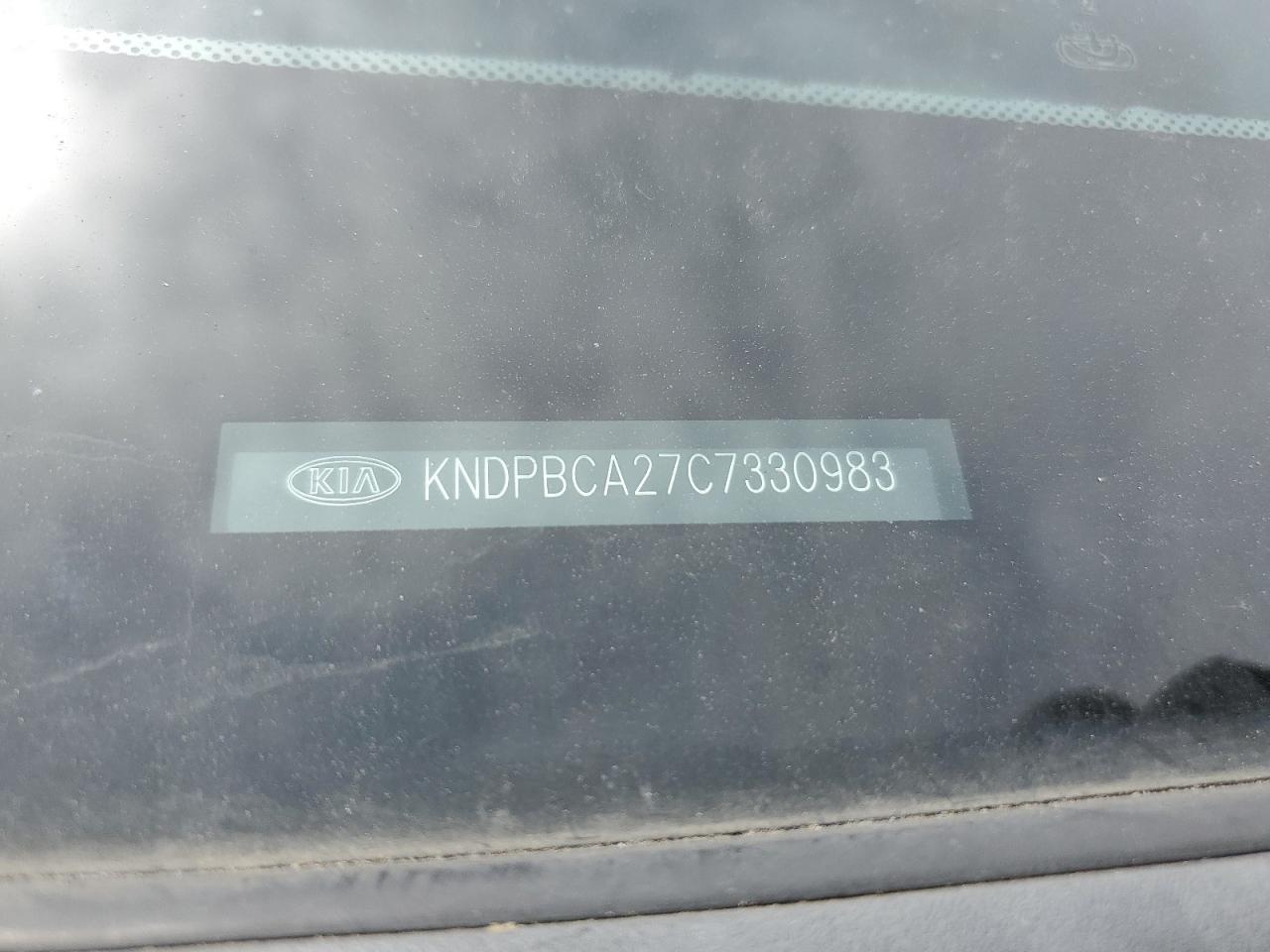 KNDPBCA27C7330983 2012 Kia Sportage Lx