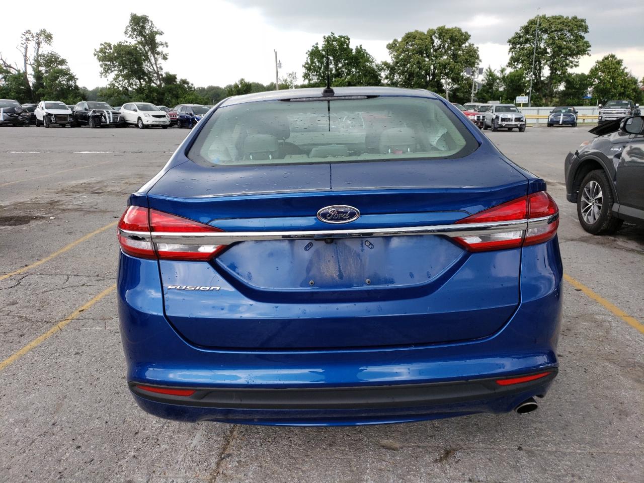 2017 Ford Fusion Se vin: 3FA6P0H74HR247160