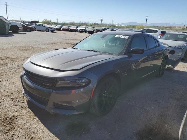 Lot #2522058699 2018 DODGE CHARGER R/ salvage car