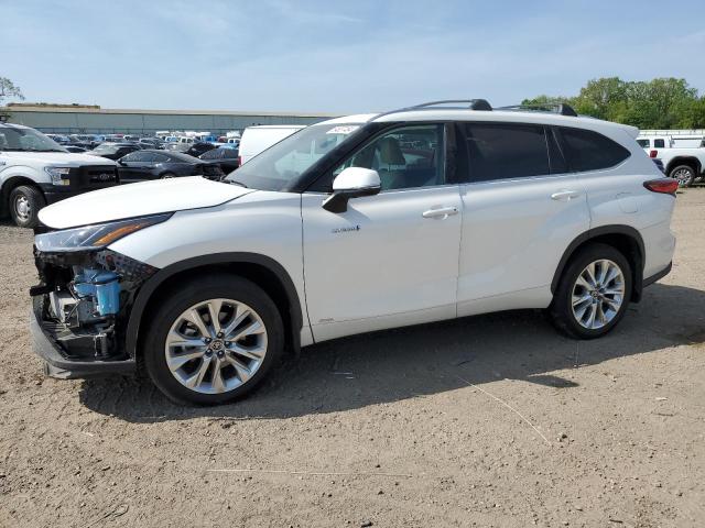 2021 Toyota Highlander Hybrid Limited VIN: 5TDDBRCH3MS051898 Lot: 54837454