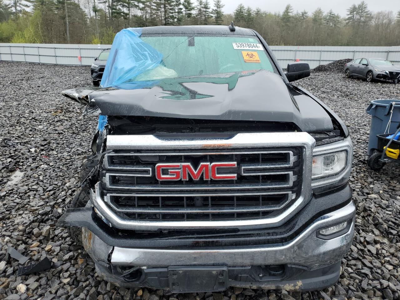 2017 GMC Sierra K1500 Sle vin: 3GTU2MECXHG500440