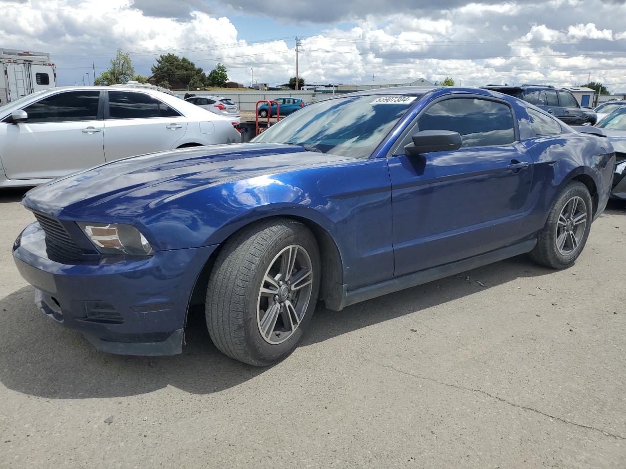 2012 Ford Mustang vin: 1ZVBP8AM7C5200849