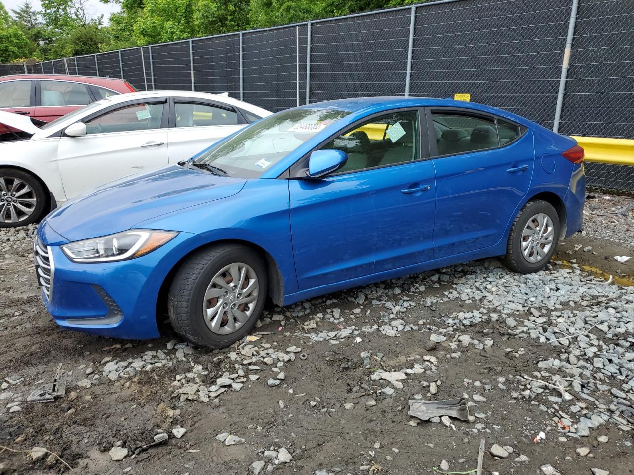 KMHD74LF8HU089322 2017 Hyundai Elantra Se