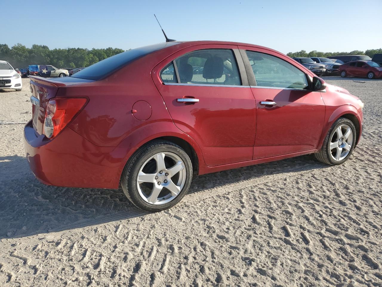 2013 Chevrolet Sonic Ltz vin: 1G1JE5SB4D4236904