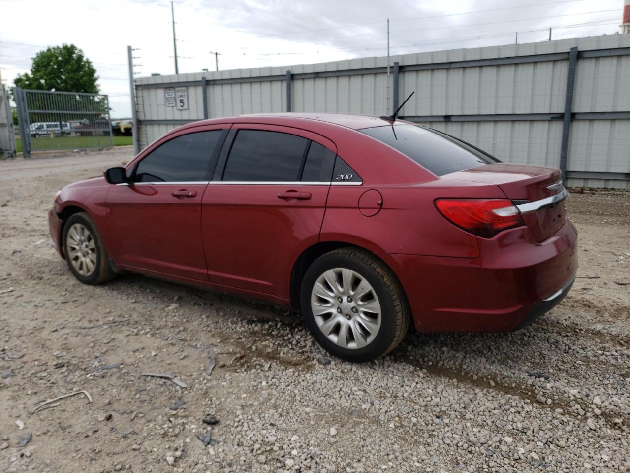 2014 Chrysler 200 Lx vin: 1C3CCBAB1EN168275