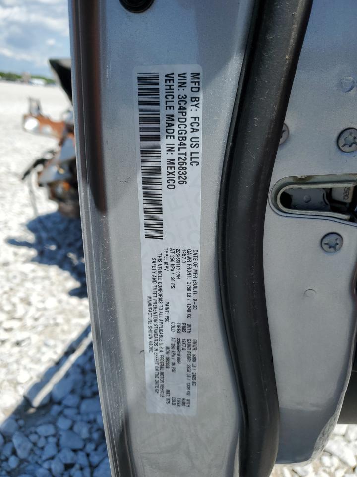 3C4PDCGB4LT268326 2020 Dodge Journey Crossroad