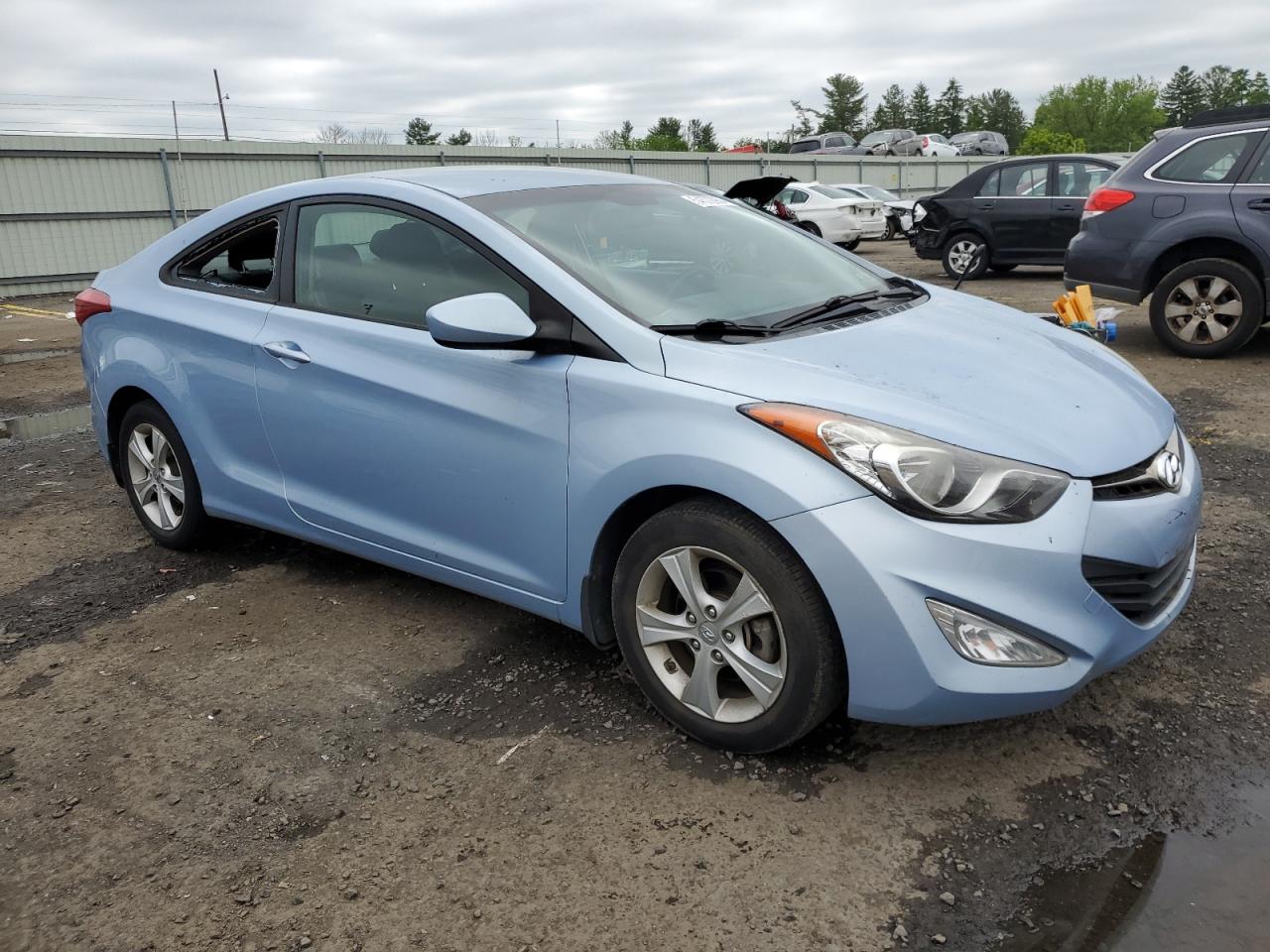 KMHDH6AE4DU010662 2013 Hyundai Elantra Coupe Gs