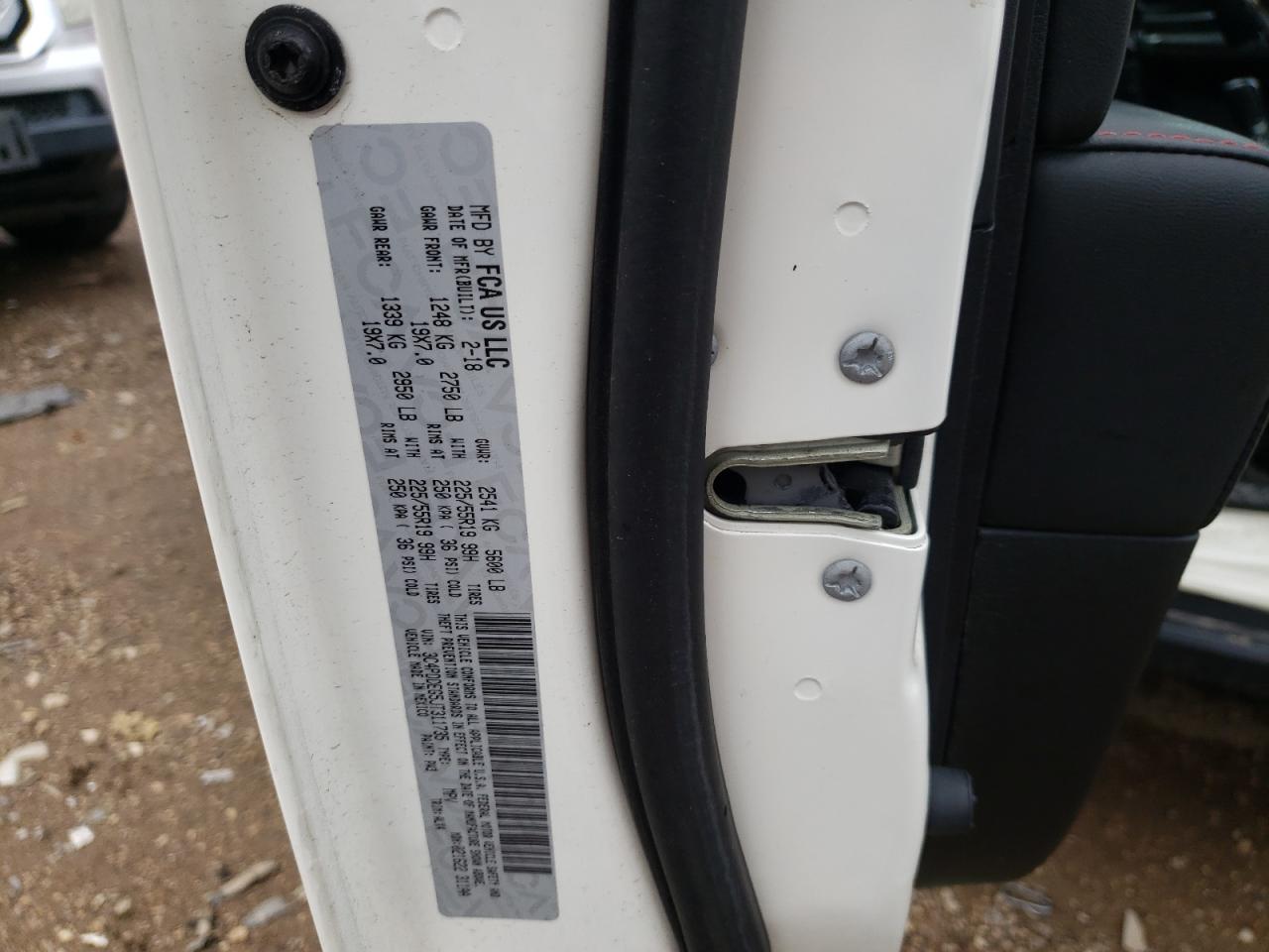 3C4PDDEG5JT311735 2018 Dodge Journey Gt