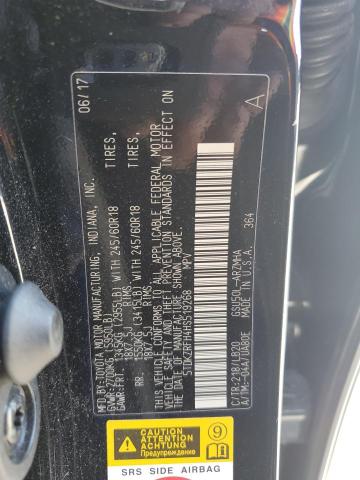 5TDKZRFH4HS519268 2017 TOYOTA HIGHLANDER - Image 14