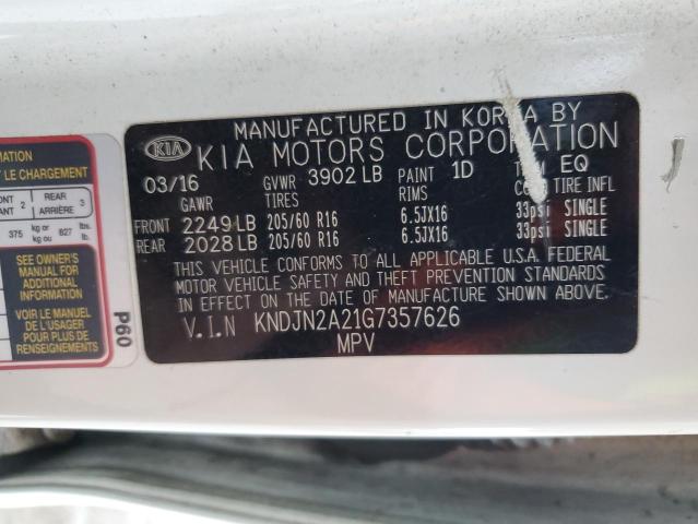 KNDJN2A21G7357626 2016 Kia Soul