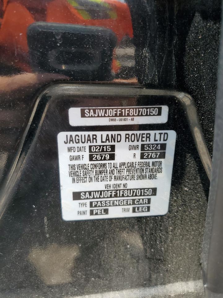 SAJWJ0FF1F8U70150 2015 Jaguar Xf 3.0 Sport Awd