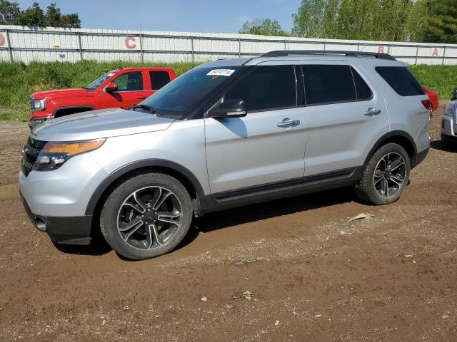 Lot #2537844631 2014 FORD EXPLORER S salvage car