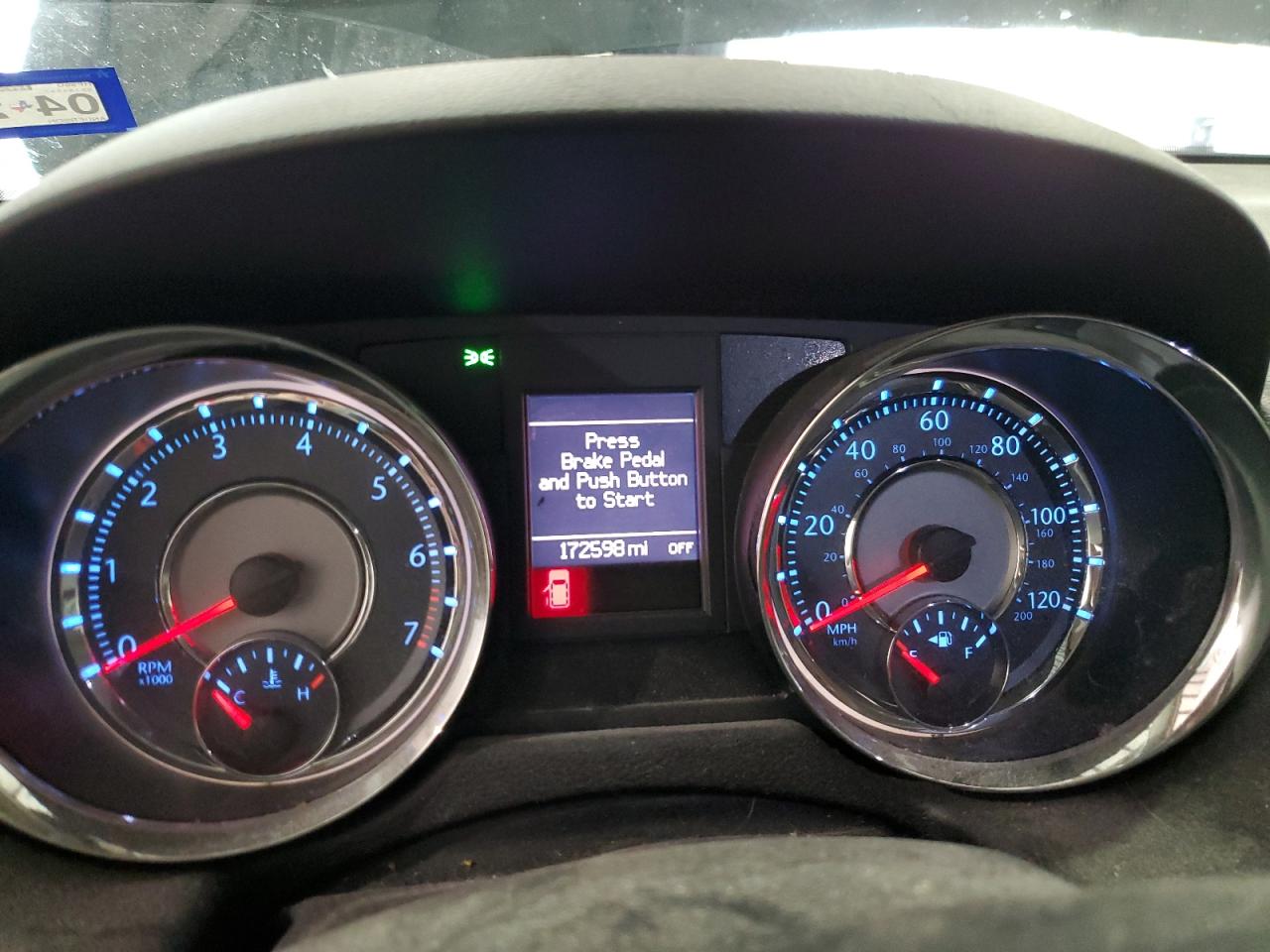 2C4RC1CG8DR748083 2013 Chrysler Town & Country Touring L