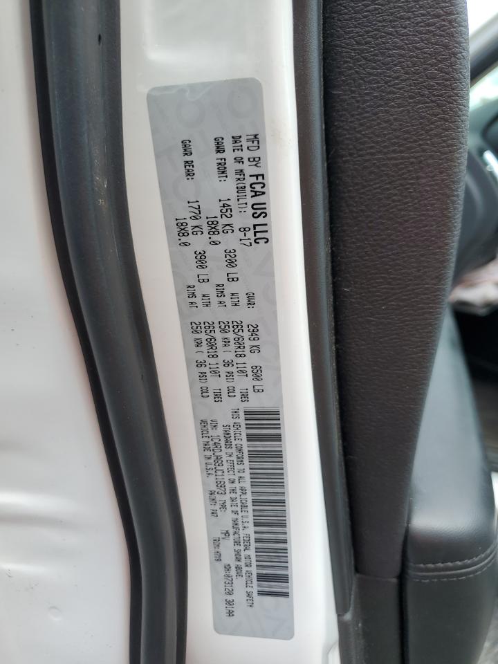 1C4RDJAG9JC116973 2018 Dodge Durango Sxt