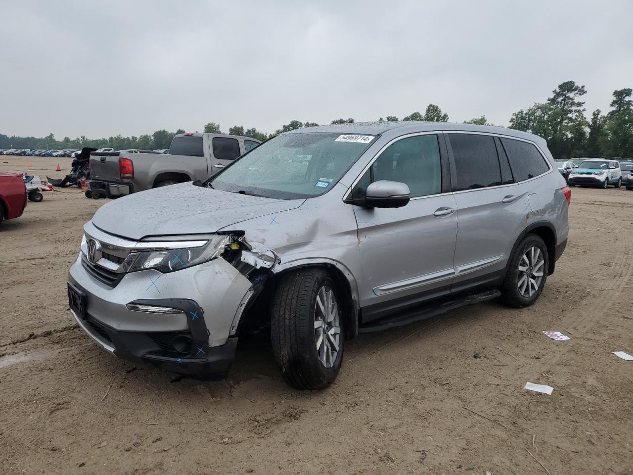 5FNYF5H41KB017156 2019 Honda Pilot Exl