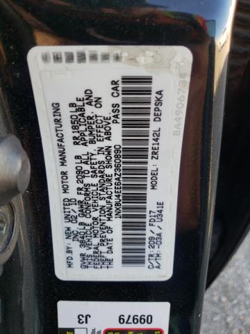 2010 Toyota Corolla Base VIN: 1NXBU4EE6AZ360890 Lot: 54730594