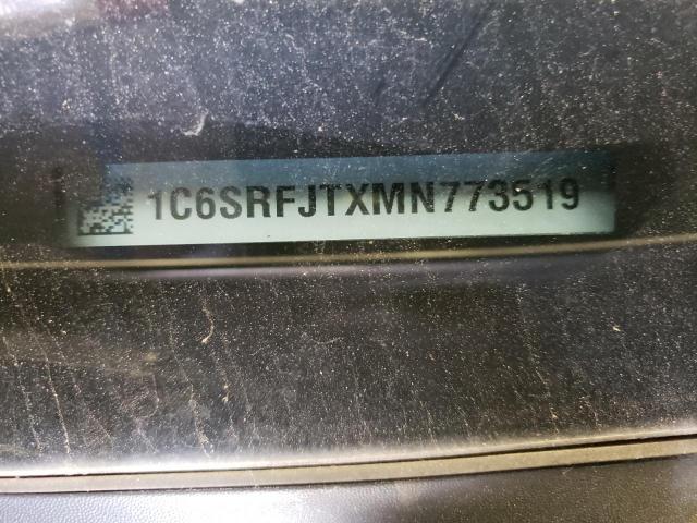 2021 RAM 1500 LARAM - 1C6SRFJTXMN773519