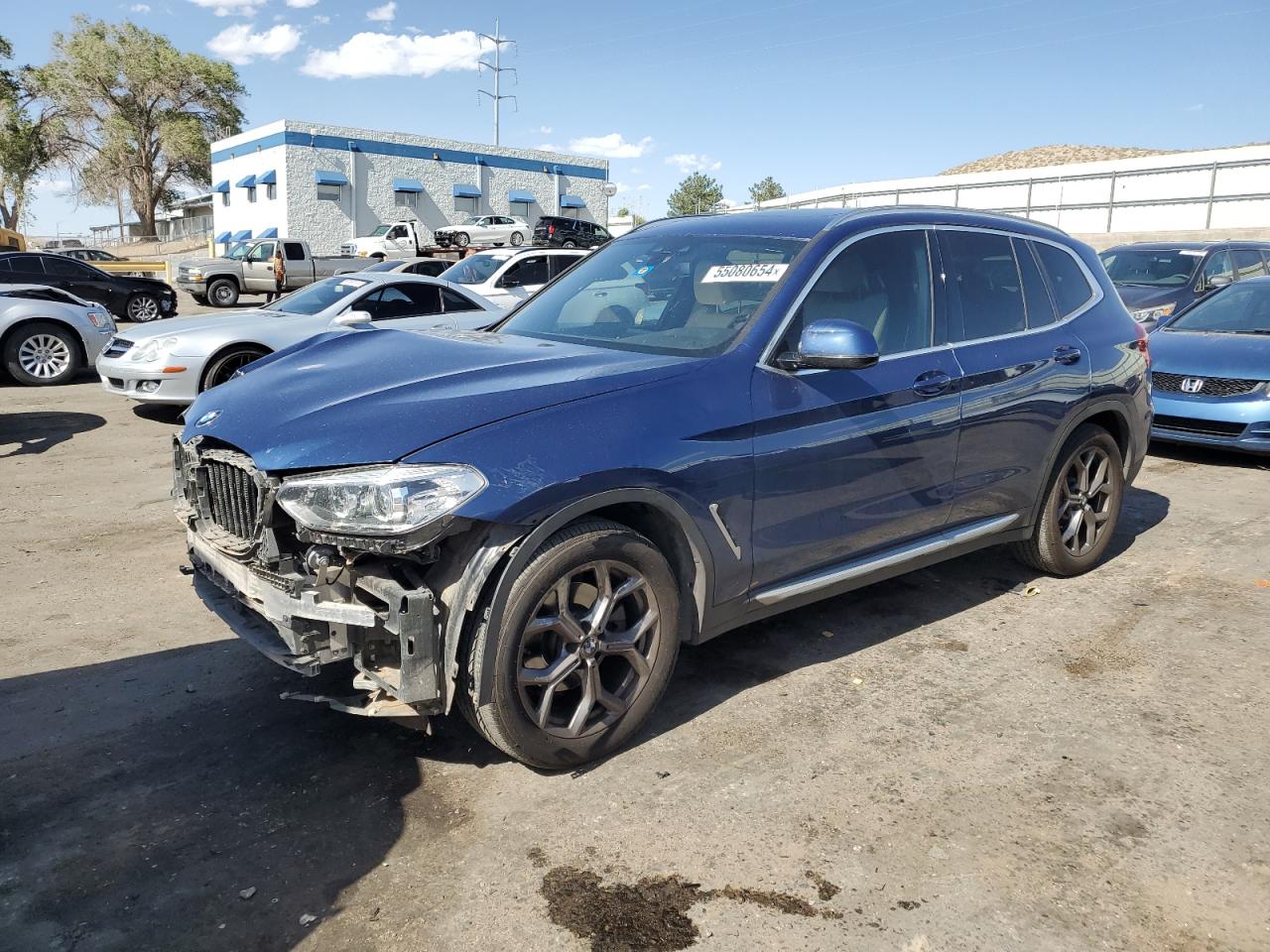 5UXTY5C02M9E25141 2021 BMW X3 xDrive30I