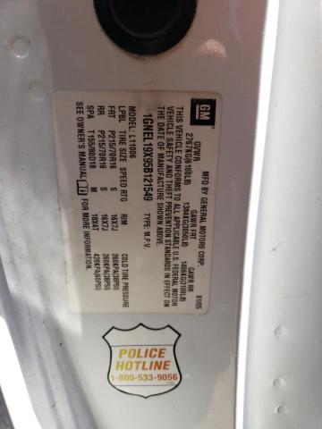 2005 Chevrolet Astro VIN: 1GNEL19X95B121549 Lot: 53642404