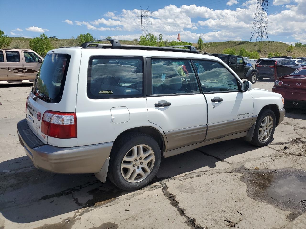 Lot #2858123913 2002 SUBARU FORESTER S