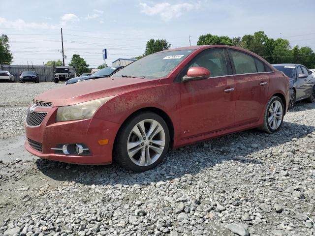 Lot #2523833768 2013 CHEVROLET CRUZE LTZ salvage car