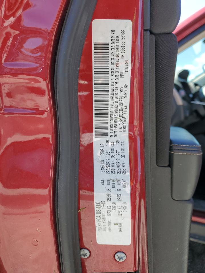 1C4PJMCS3GW191274 2016 Jeep Cherokee Latitude