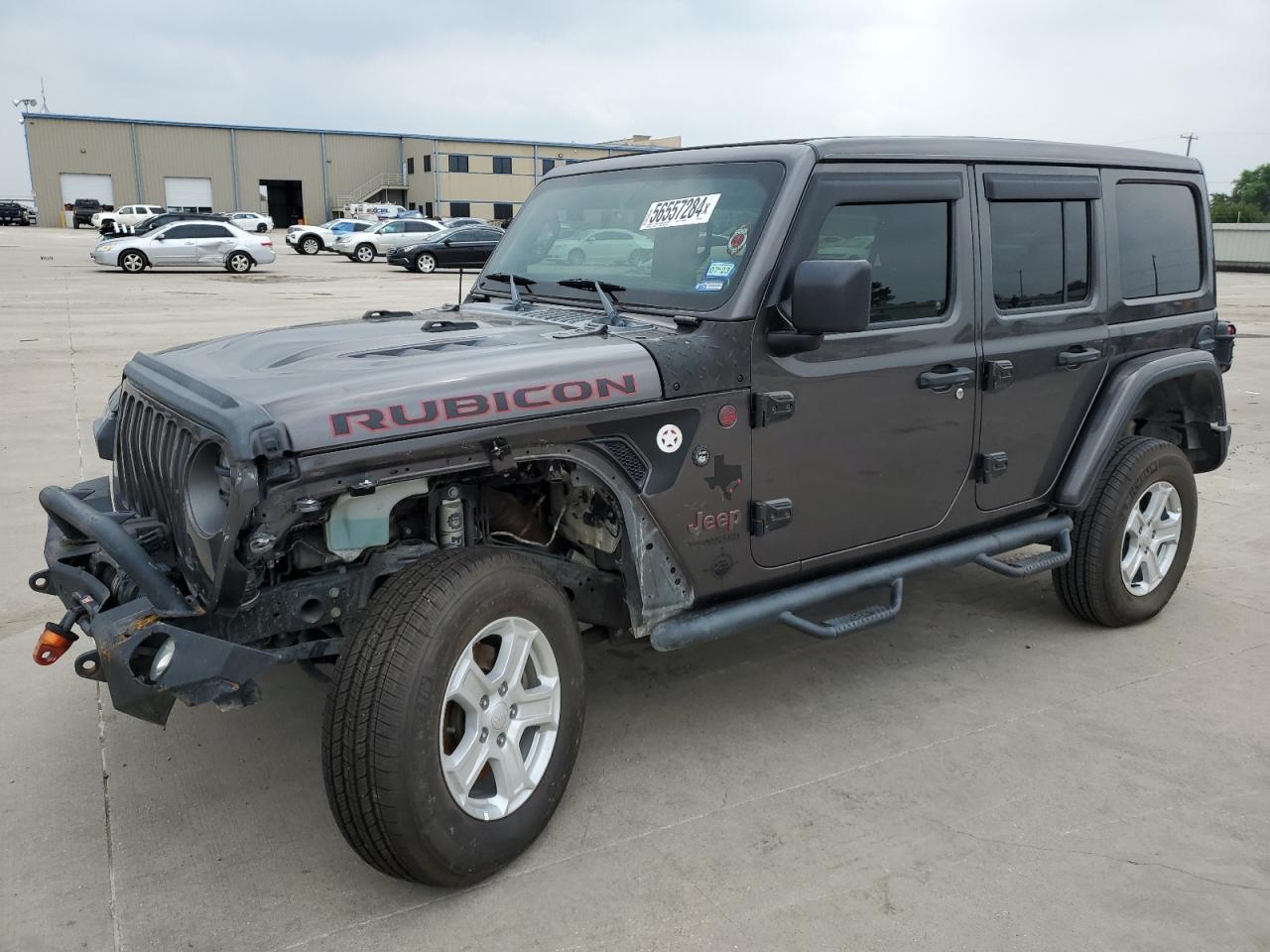 2019 Jeep Wrangler Unlimited Rubicon vin: 1C4HJXFG4KW664234