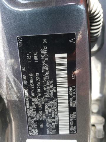 2021 Toyota Highlander Hybrid Xle VIN: 5TDGBRCH6MS520723 Lot: 55466144