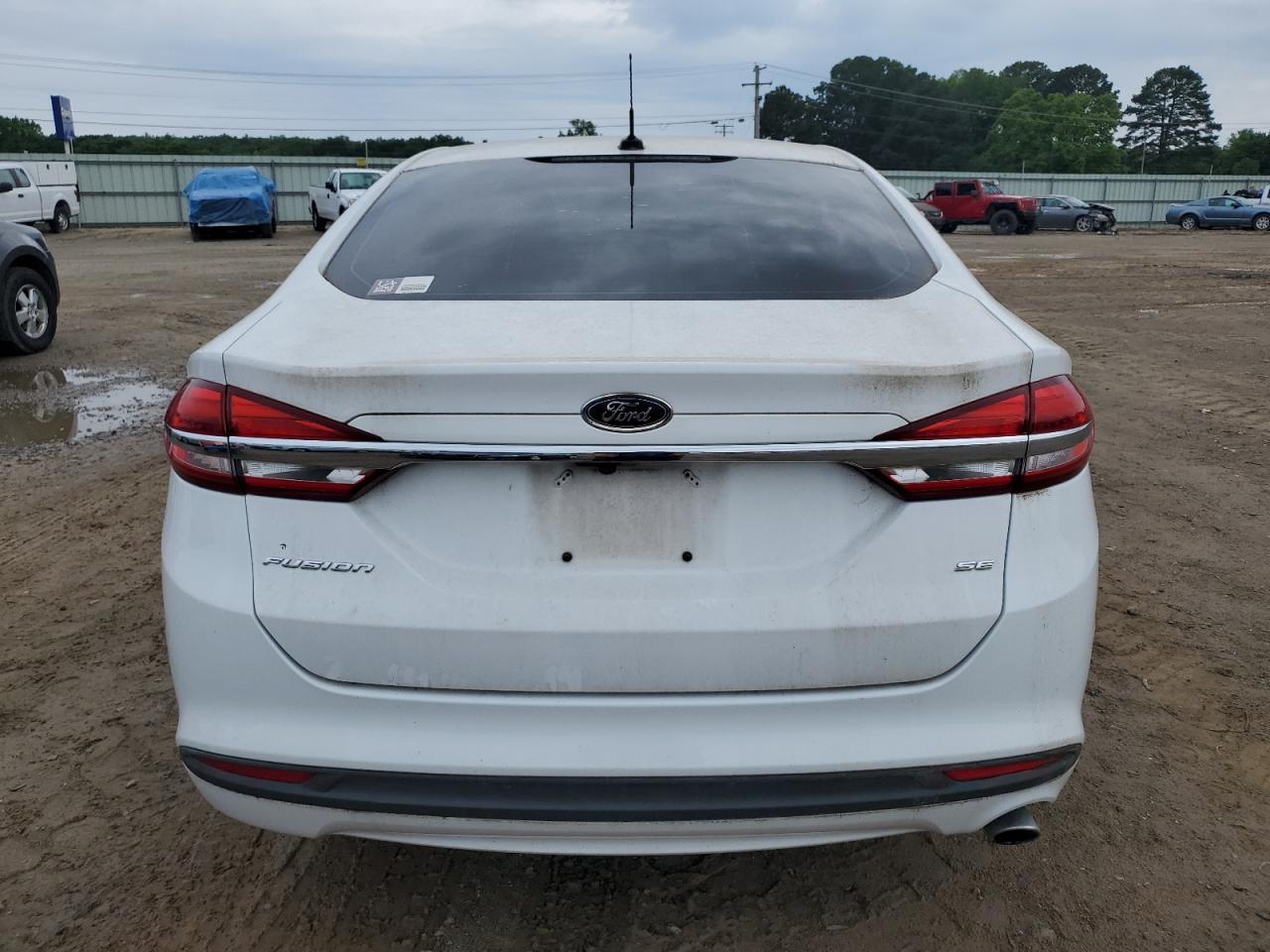 2017 Ford Fusion Se vin: 3FA6P0H77HR235200