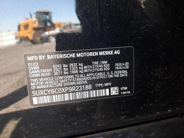 2023 BMW X6 xDrive40I VIN: 5UXCY6C0XP9R23188 Lot: 56923704