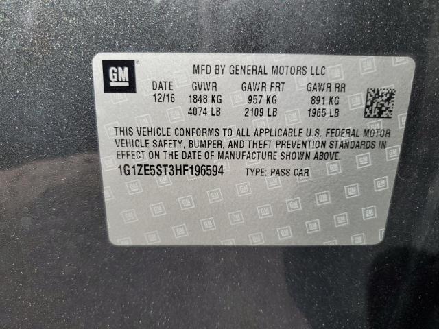 2017 CHEVROLET MALIBU  LT - 1G1ZE5ST3HF196594