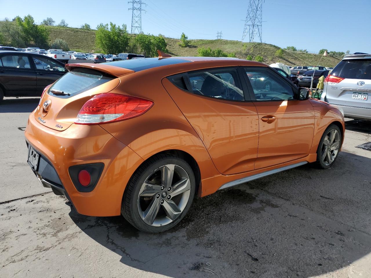 KMHTC6AE7FU218550 2015 Hyundai Veloster Turbo