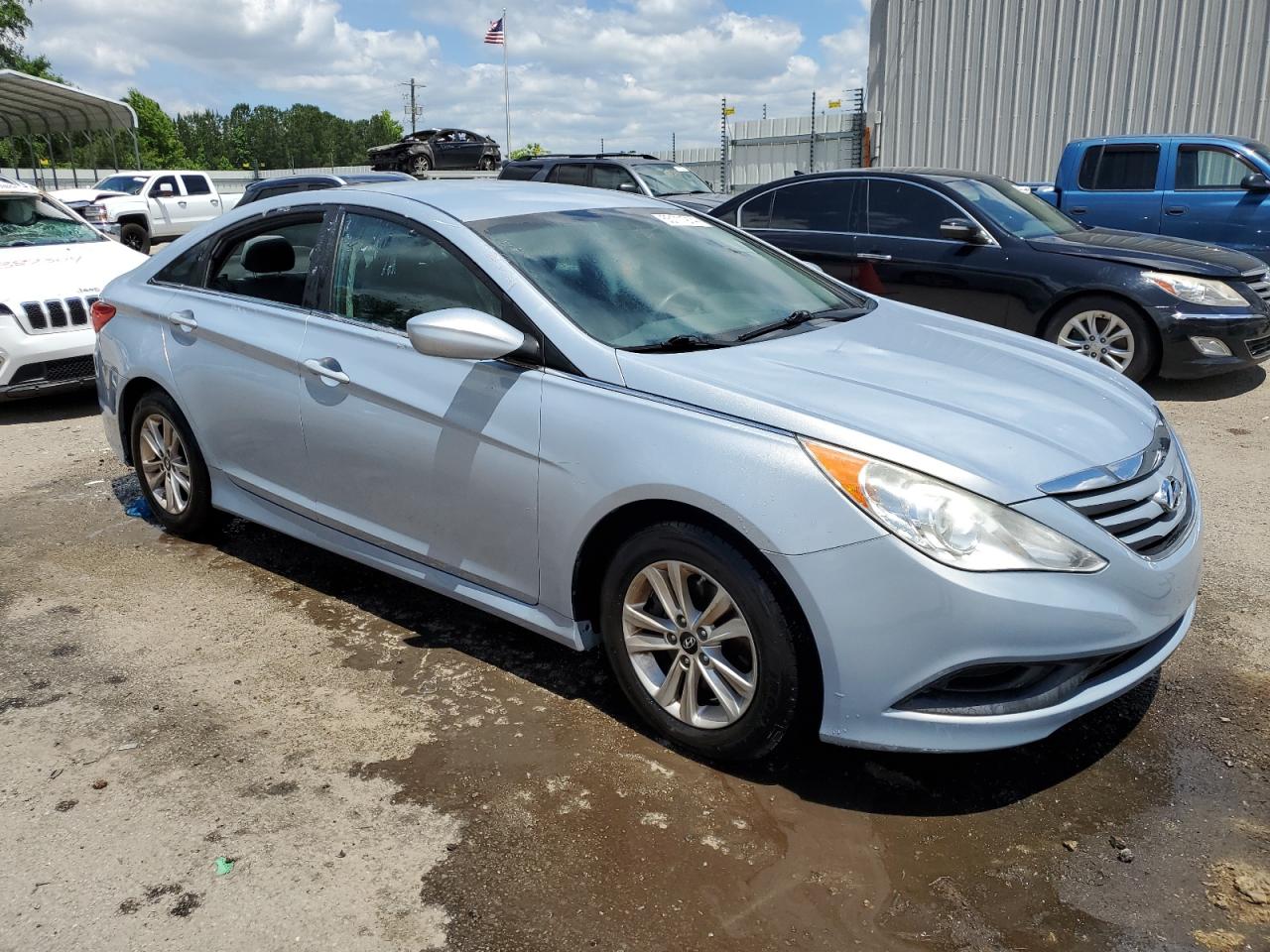 2014 Hyundai Sonata Gls vin: 5NPEB4ACXEH890453