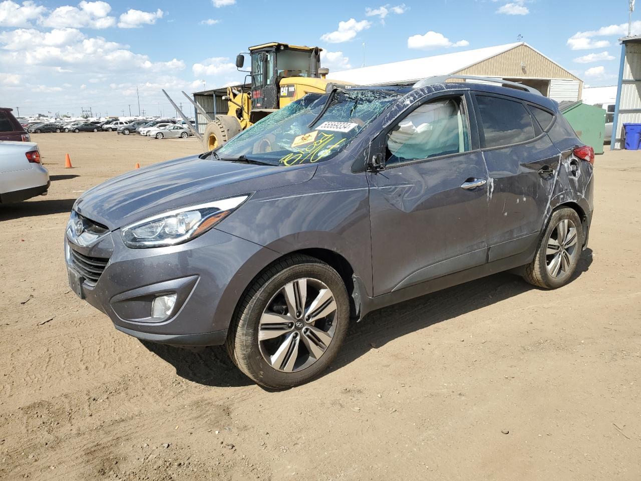 2014 Hyundai Tucson Gls vin: KM8JUCAG2EU793822