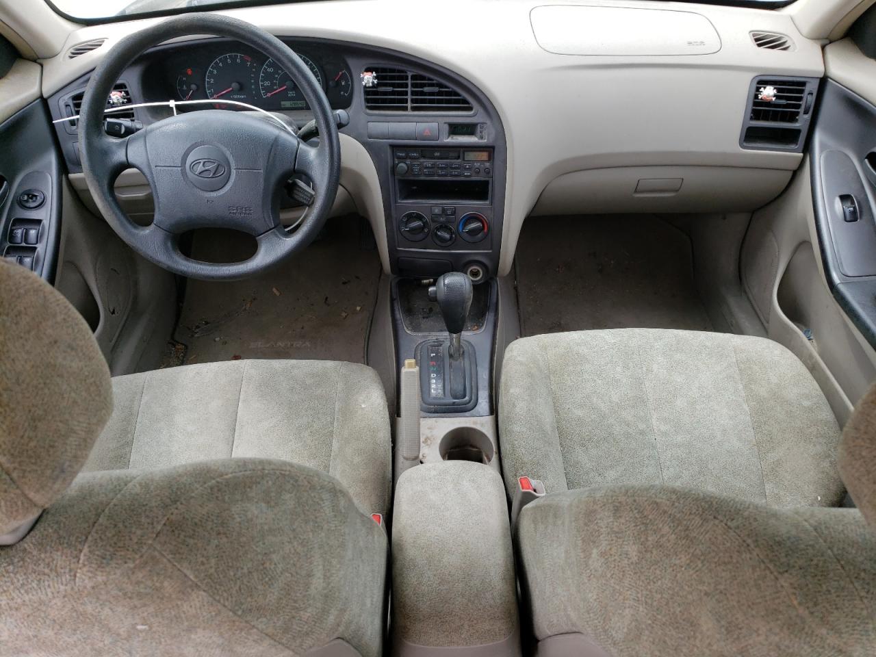 KMHDN45D31U098839 2001 Hyundai Elantra Gls