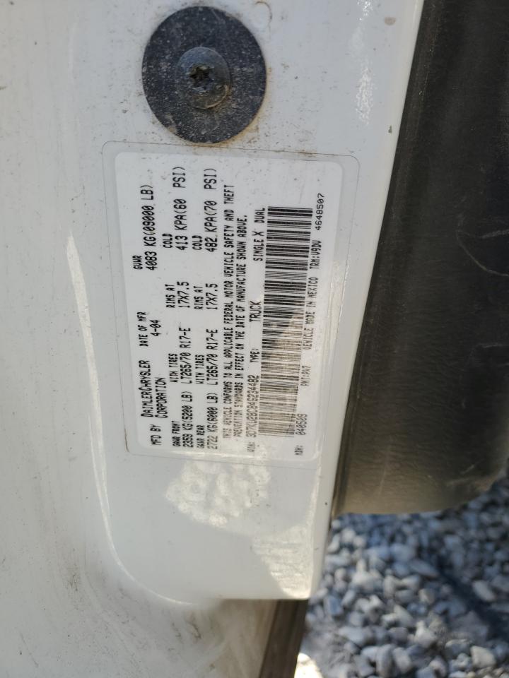 3D7KU28C84G234482 2004 Dodge Ram 2500 St