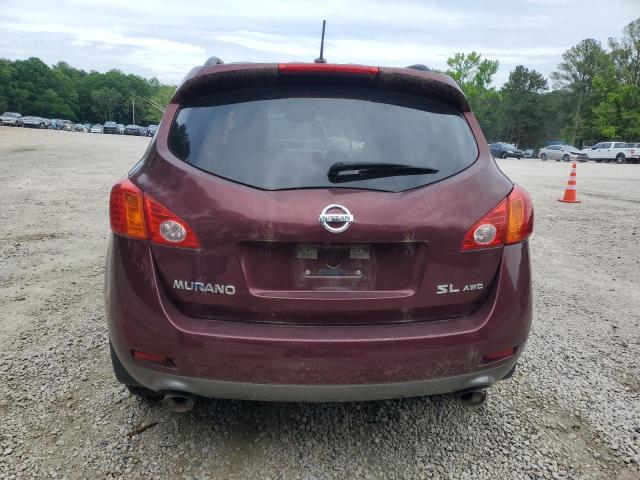 2009 Nissan Murano S VIN: JN8AZ18WX9W157297 Lot: 55122704