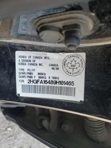 2HGFA16489H101465 2009 Honda Civic Dx-G