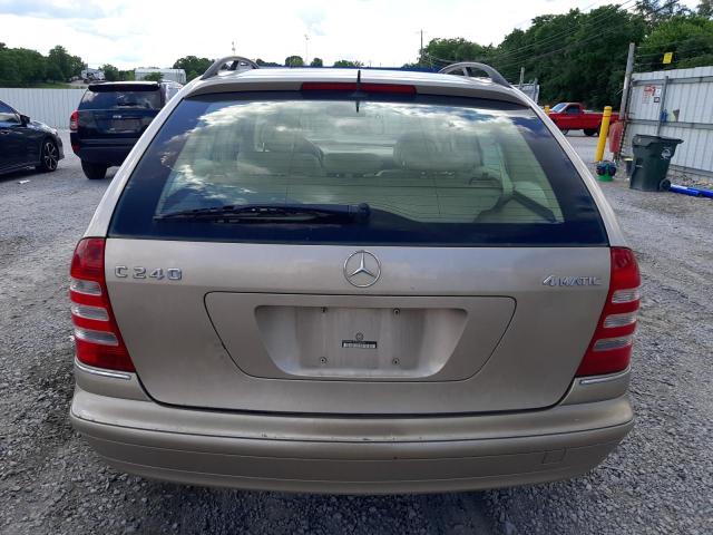 2005 Mercedes-Benz C 240 Sportwagon 4Matic VIN: WDBRH81JX5F605068 Lot: 56931274