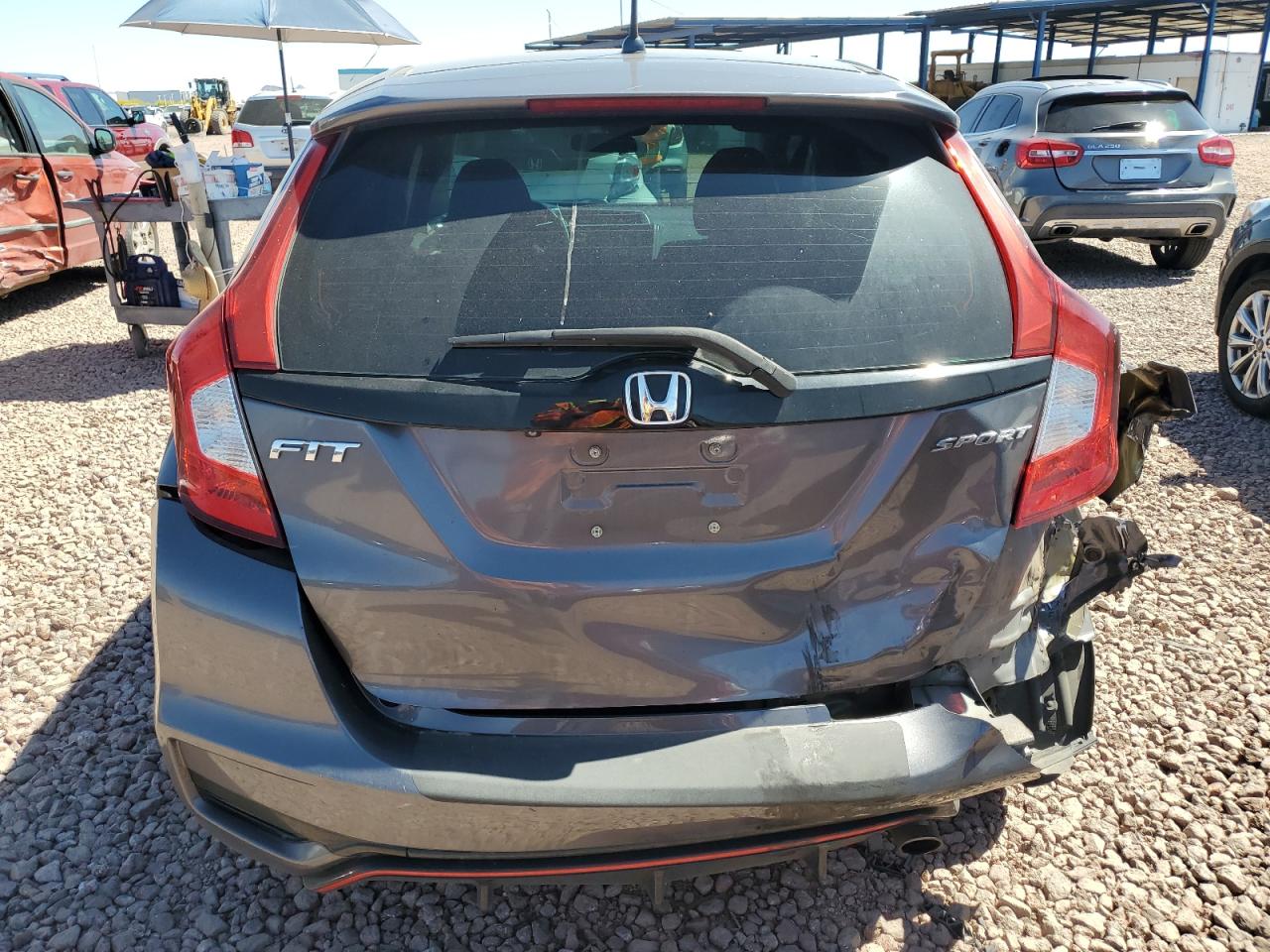 3HGGK5G6XJM711012 2018 Honda Fit Sport