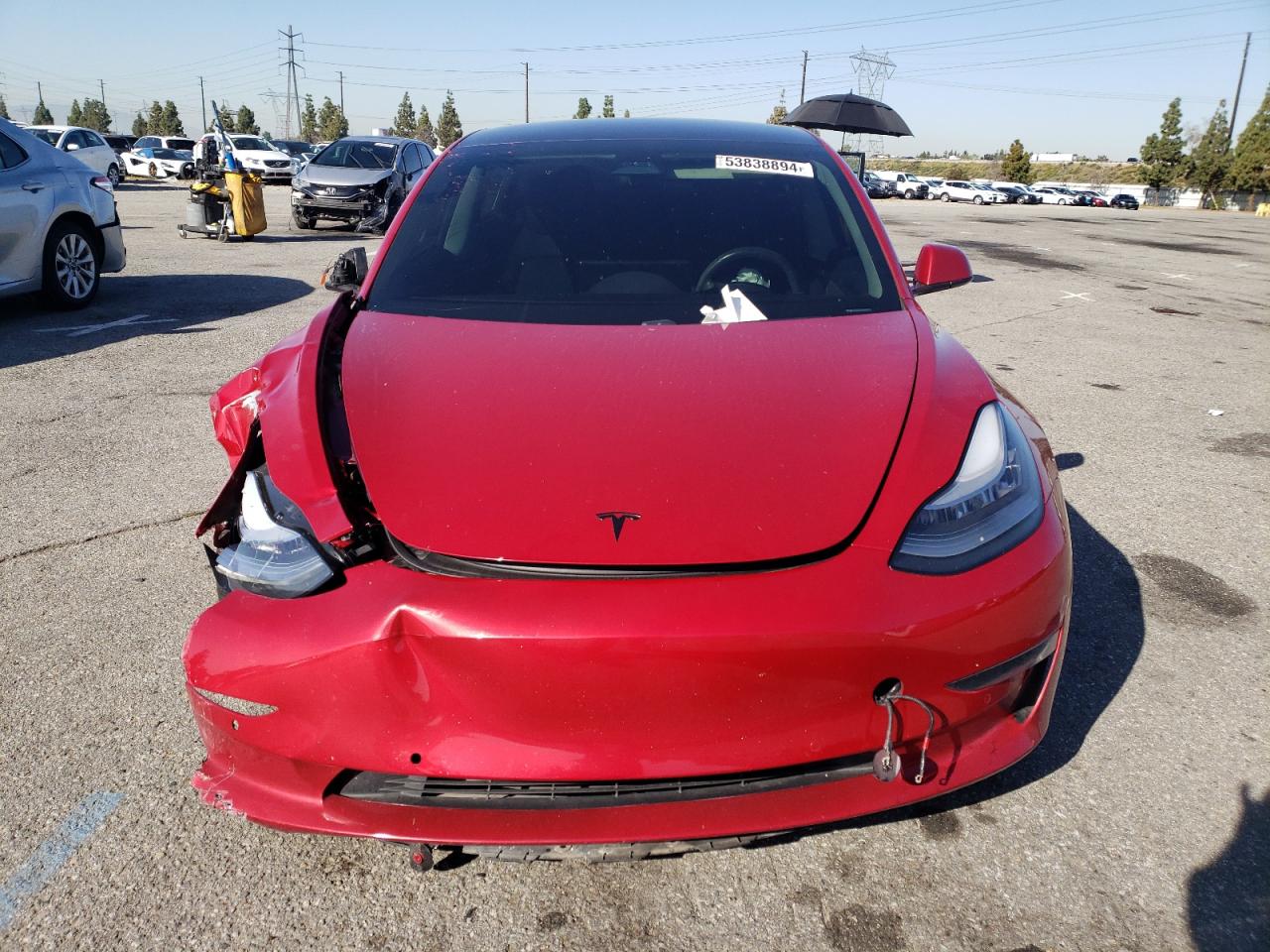 5YJ3E1EB7KF387116 2019 Tesla Model 3