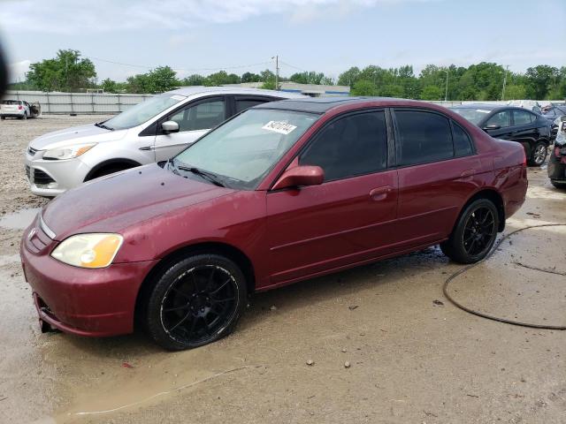 2003 Honda Civic Ex VIN: 1HGES257X3L030709 Lot: 54010744