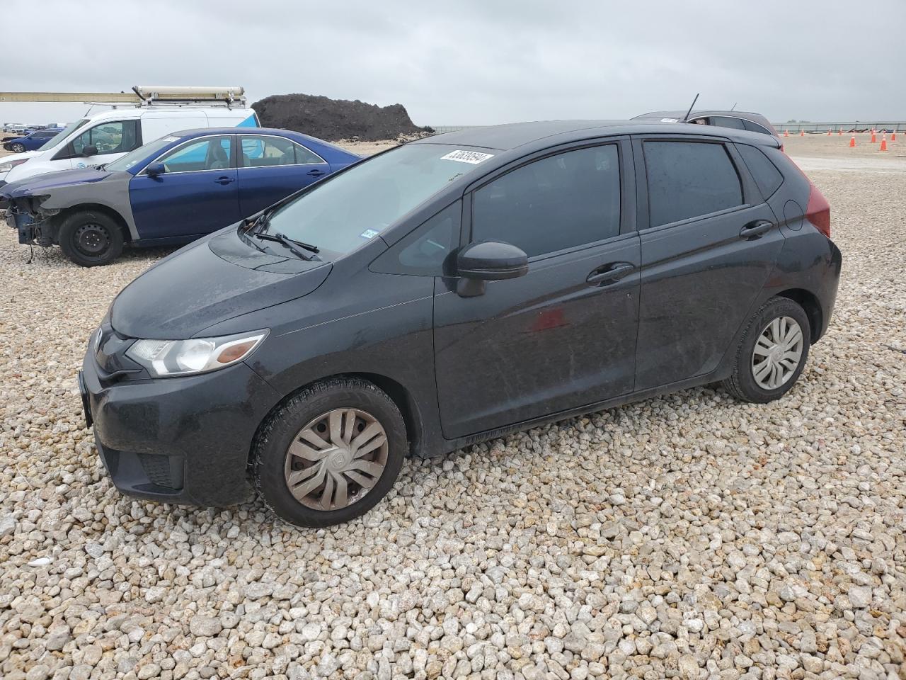 3HGGK5H5XFM743441 2015 Honda Fit Lx