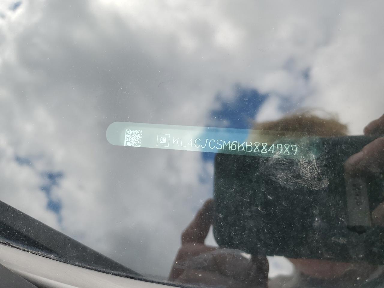 KL4CJCSM6KB884989 2019 Buick Encore Essence